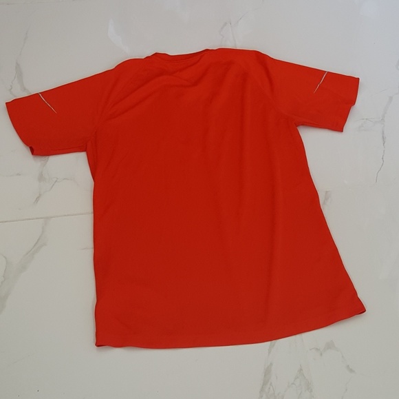 Adidas Red Workout Tee with Logo - Picture 2 of 4